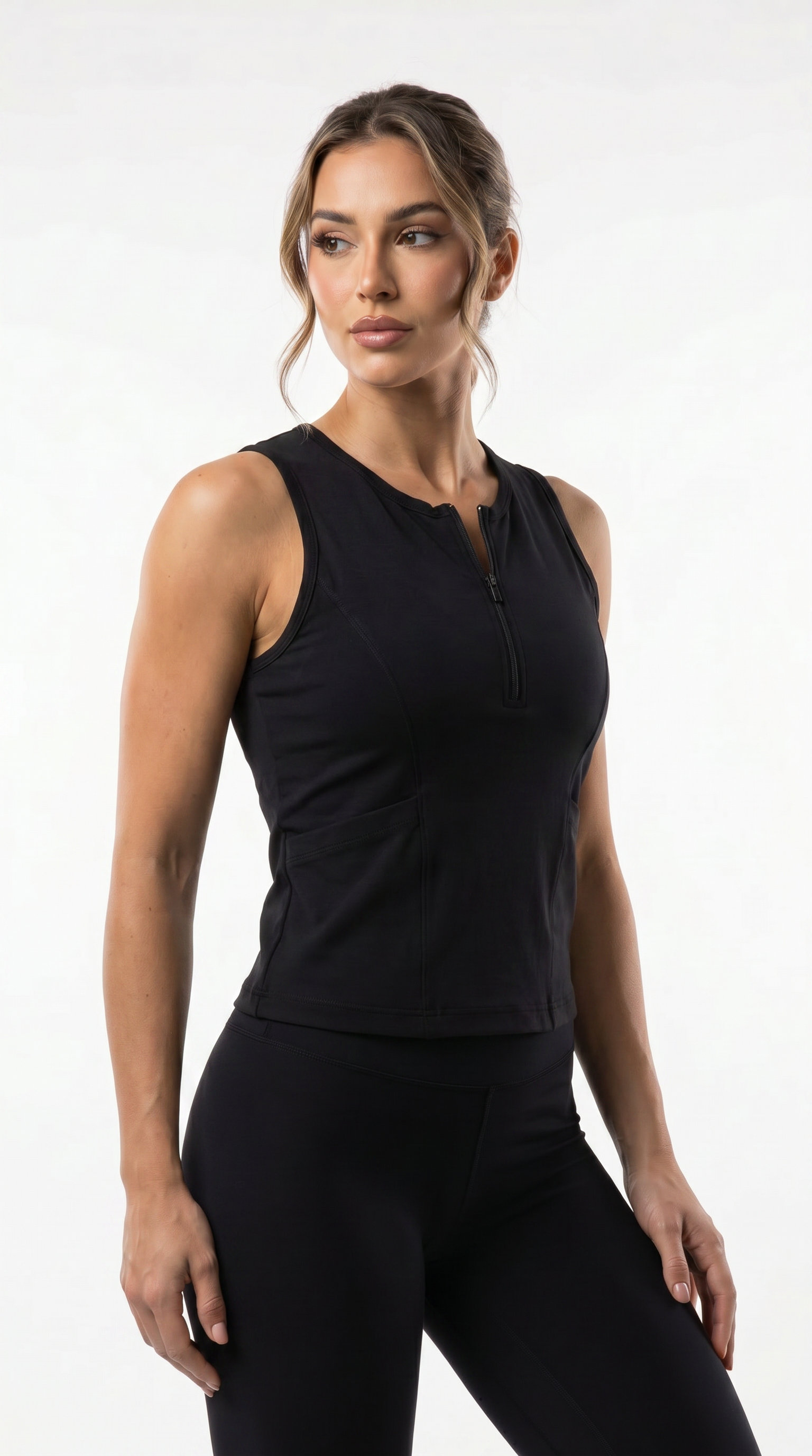 WX Womens Cotton terry Tank top