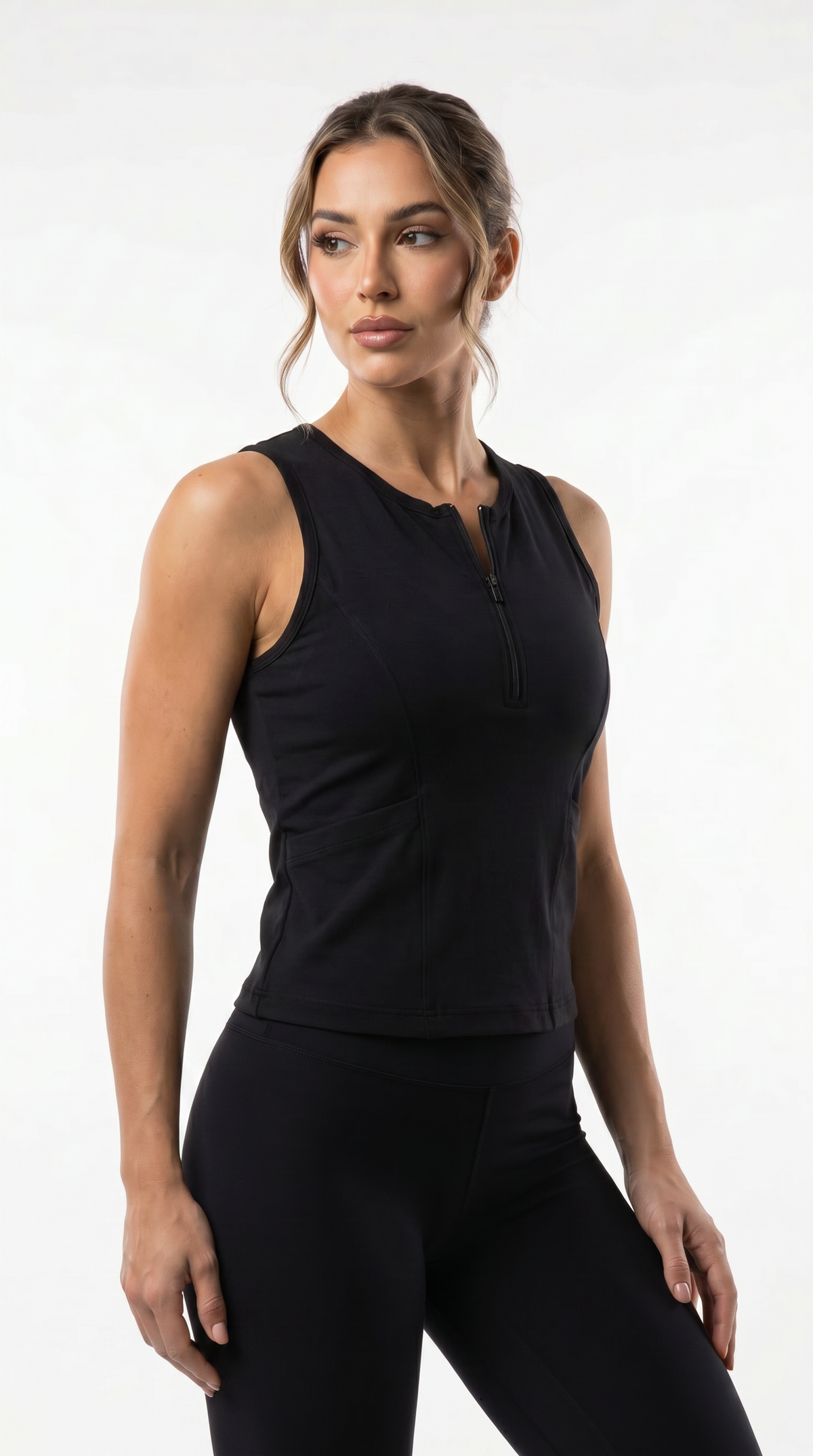 WX Womens Cotton terry Tank top