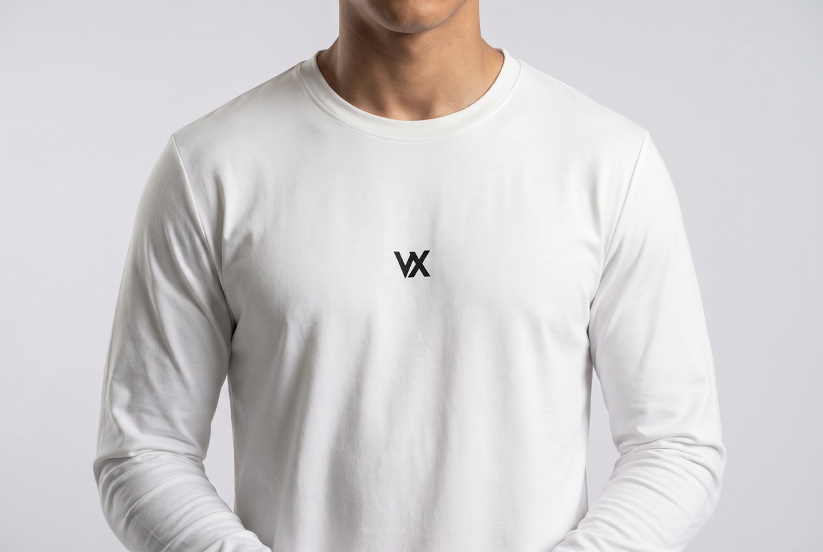 WARRIORX MENS FULL SLEEVES COTTON LYCRA T-SHIRT