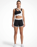 WarriorX Women's Cross-Strap Sports Bra & Training Shorts Co-Ord Set