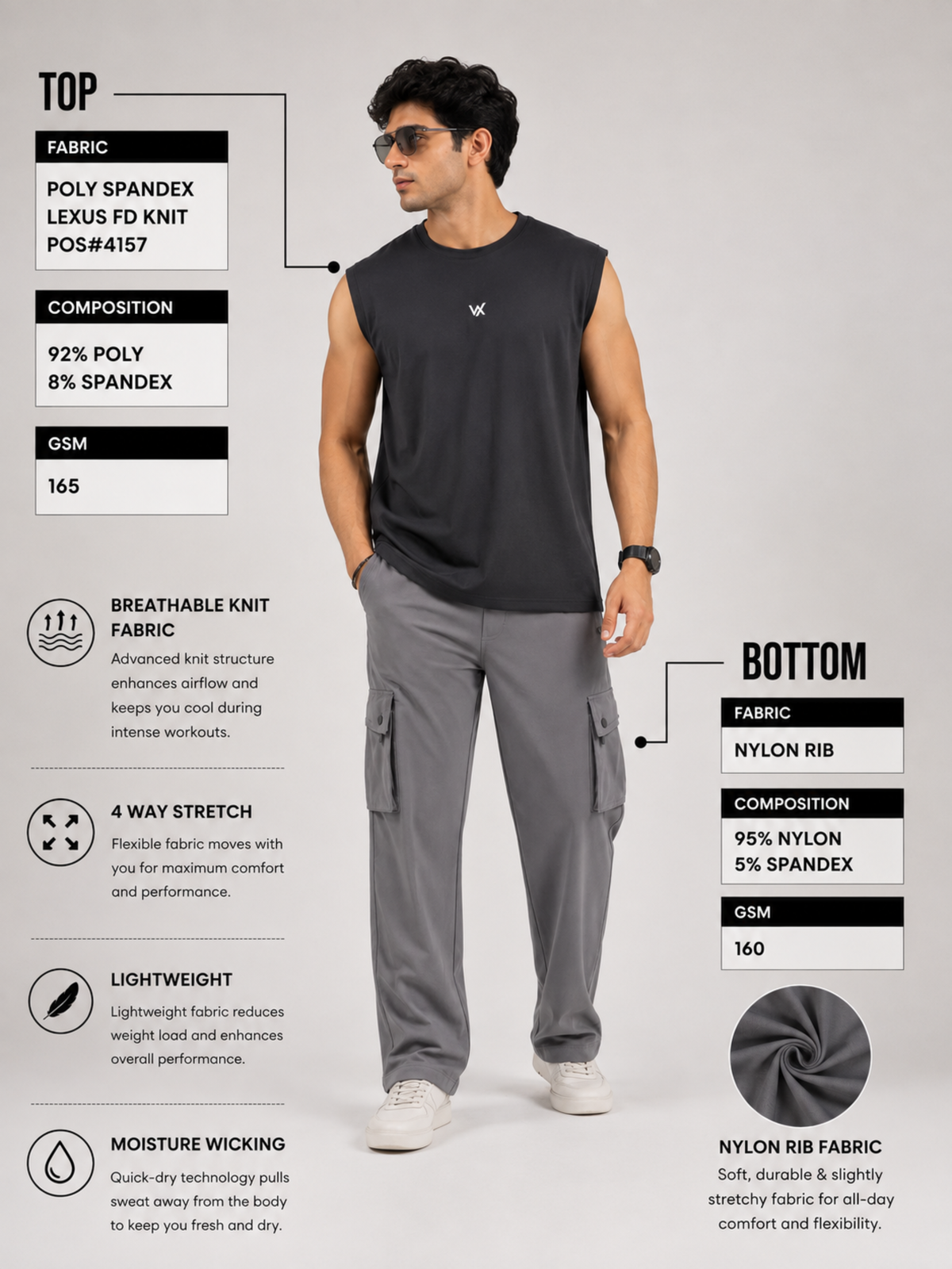 DAY-15 GYM OUTFIT FOR MENS