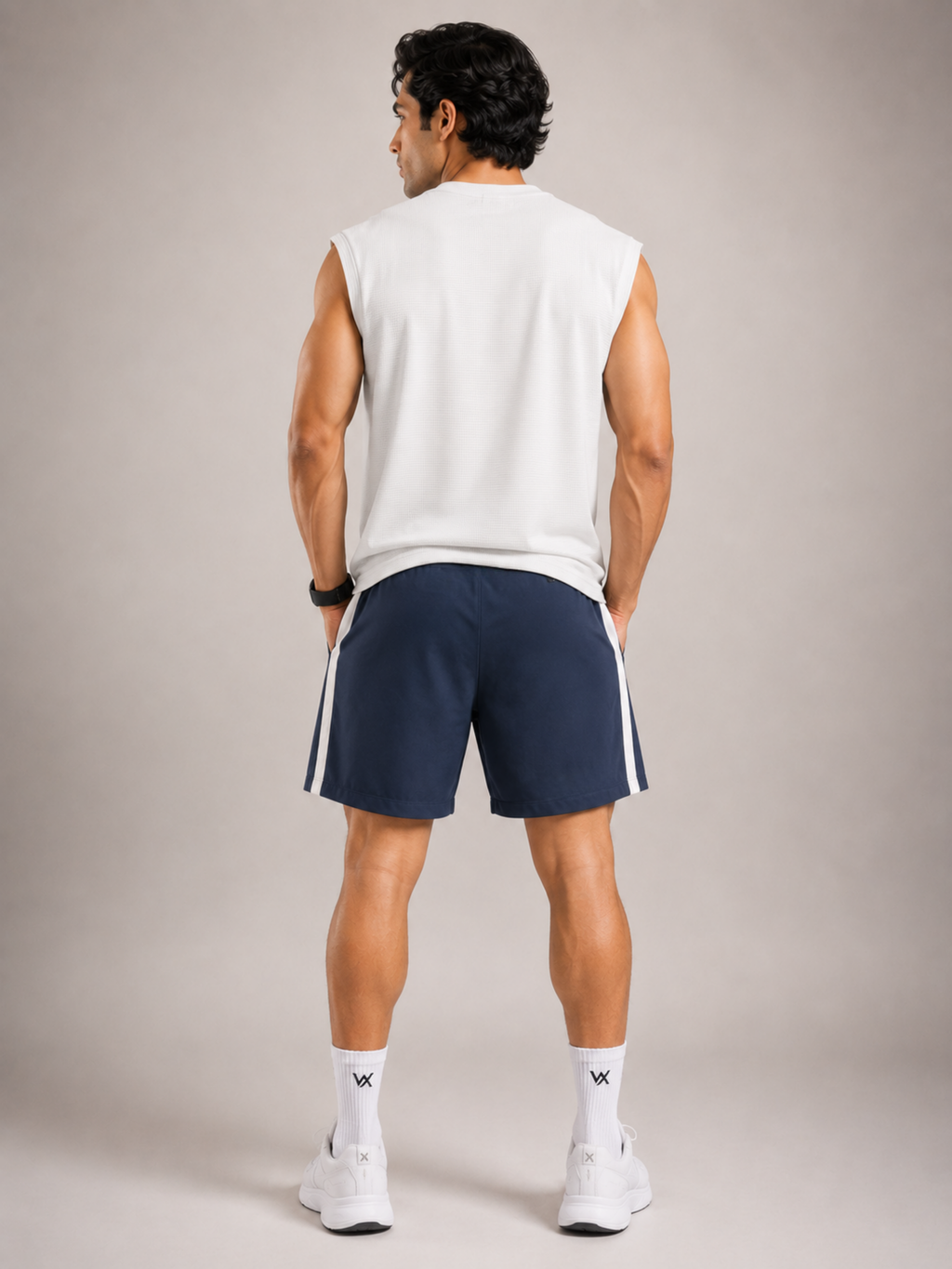 DAY-5 GYM OUTFIT FOR MENS WITH TSHIRT & VEST (SET OF 3)