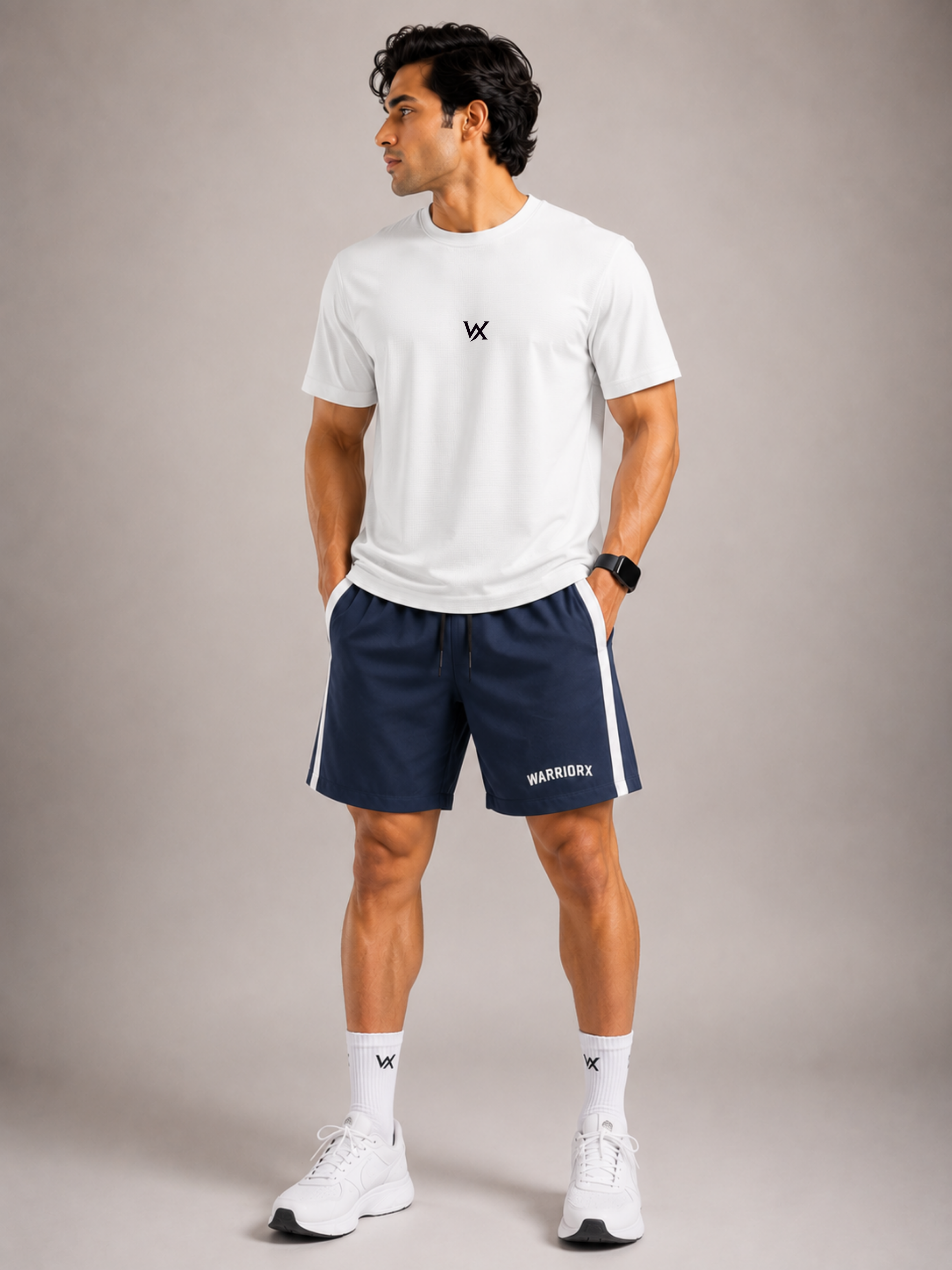 DAY-5 GYM OUTFIT FOR MENS WITH TSHIRT & VEST (SET OF 3)