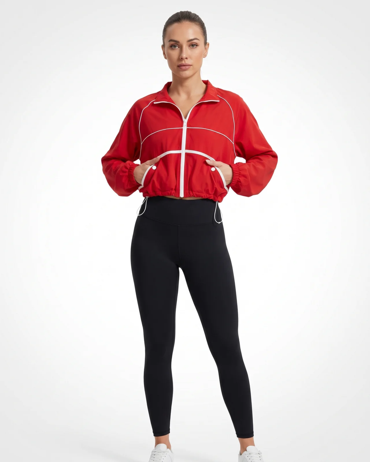 Warriorx Women's Cropped track Jacket