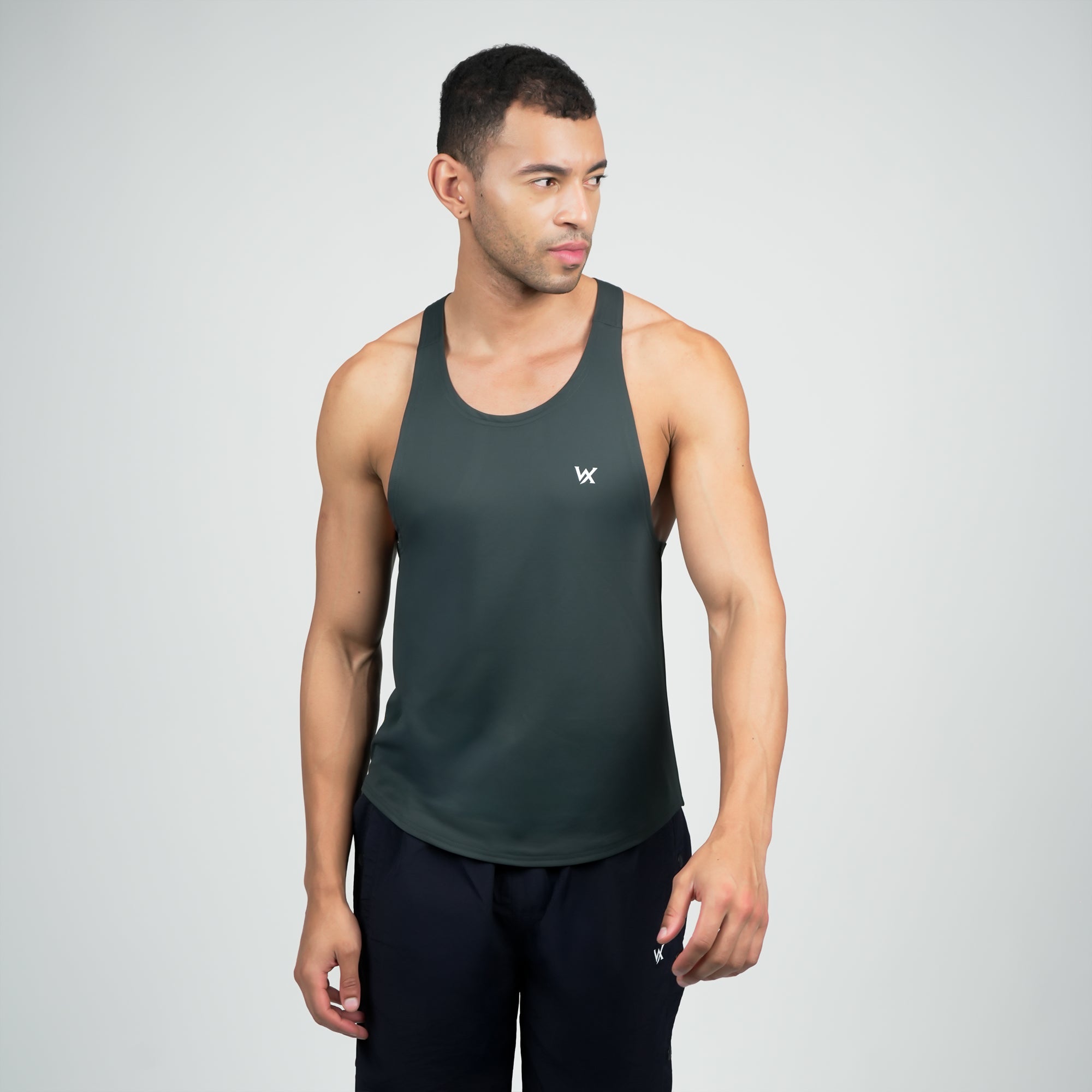 WarriorX Men’s Poly Terry Spandex Stringer