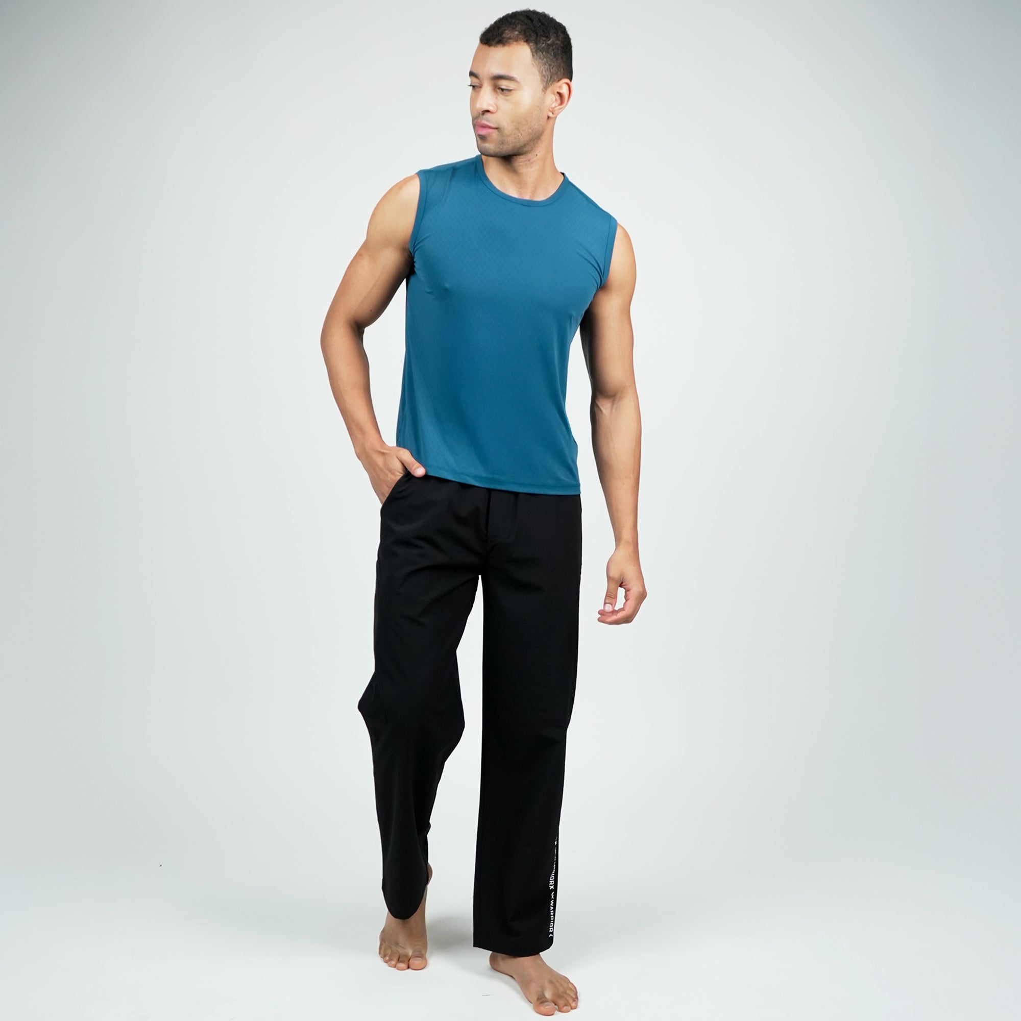 WarriorX Men’s Nylon Mesh Tank T-Shirt