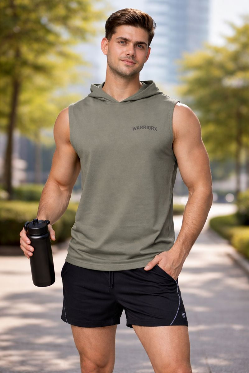 WarriorX Men’s Cotton Terry Training Tank