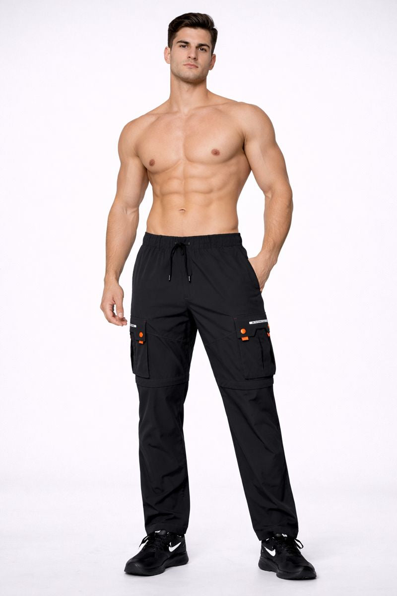 WarriorX Men’s Nylon Banana Crush Workout Cargo Style Pant