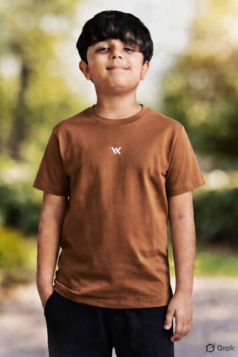 warriorx kids regular fit or relax fit cotton lycra tshirt