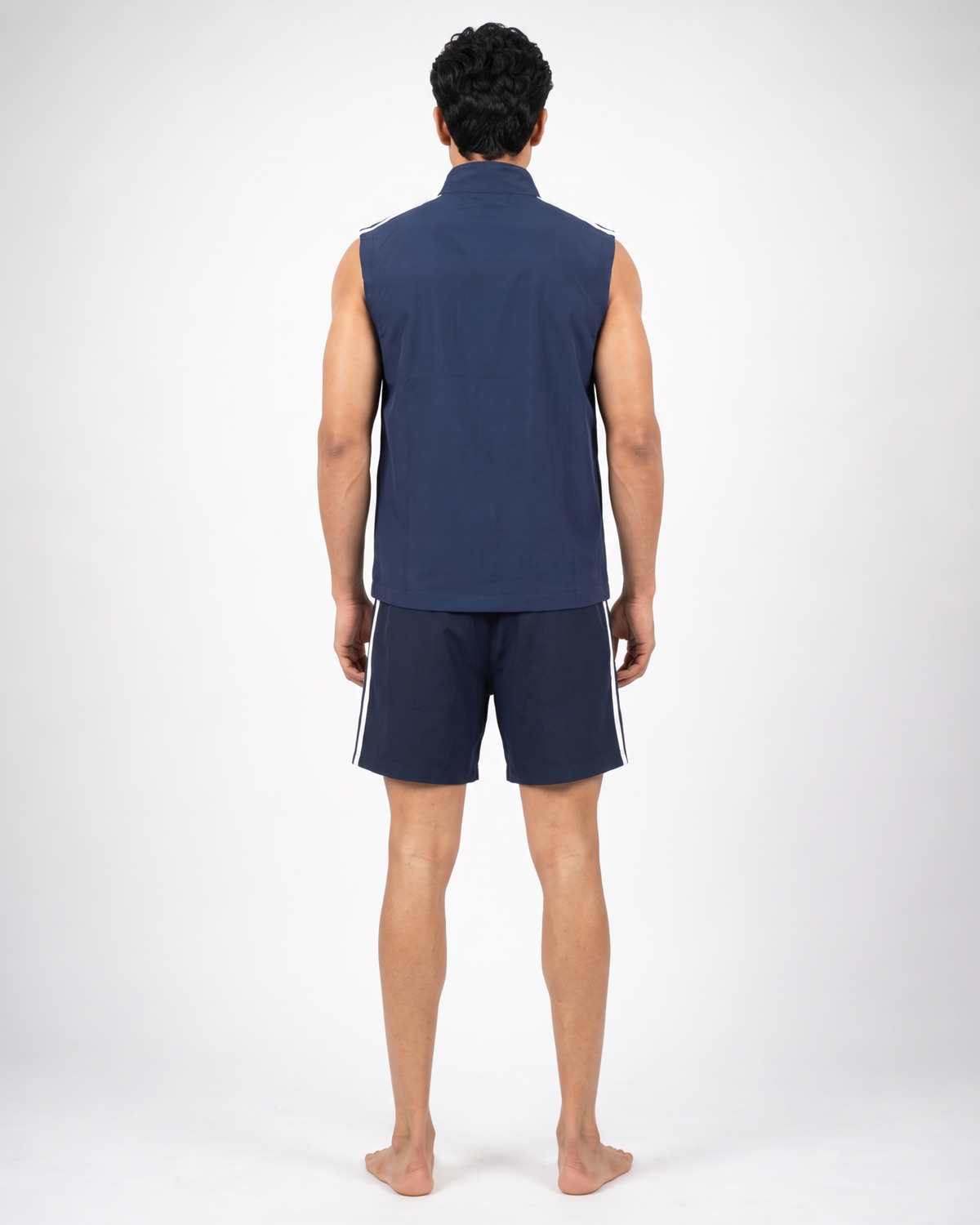 Warriorx Men's Sleeveless Gym Vest with Shorts