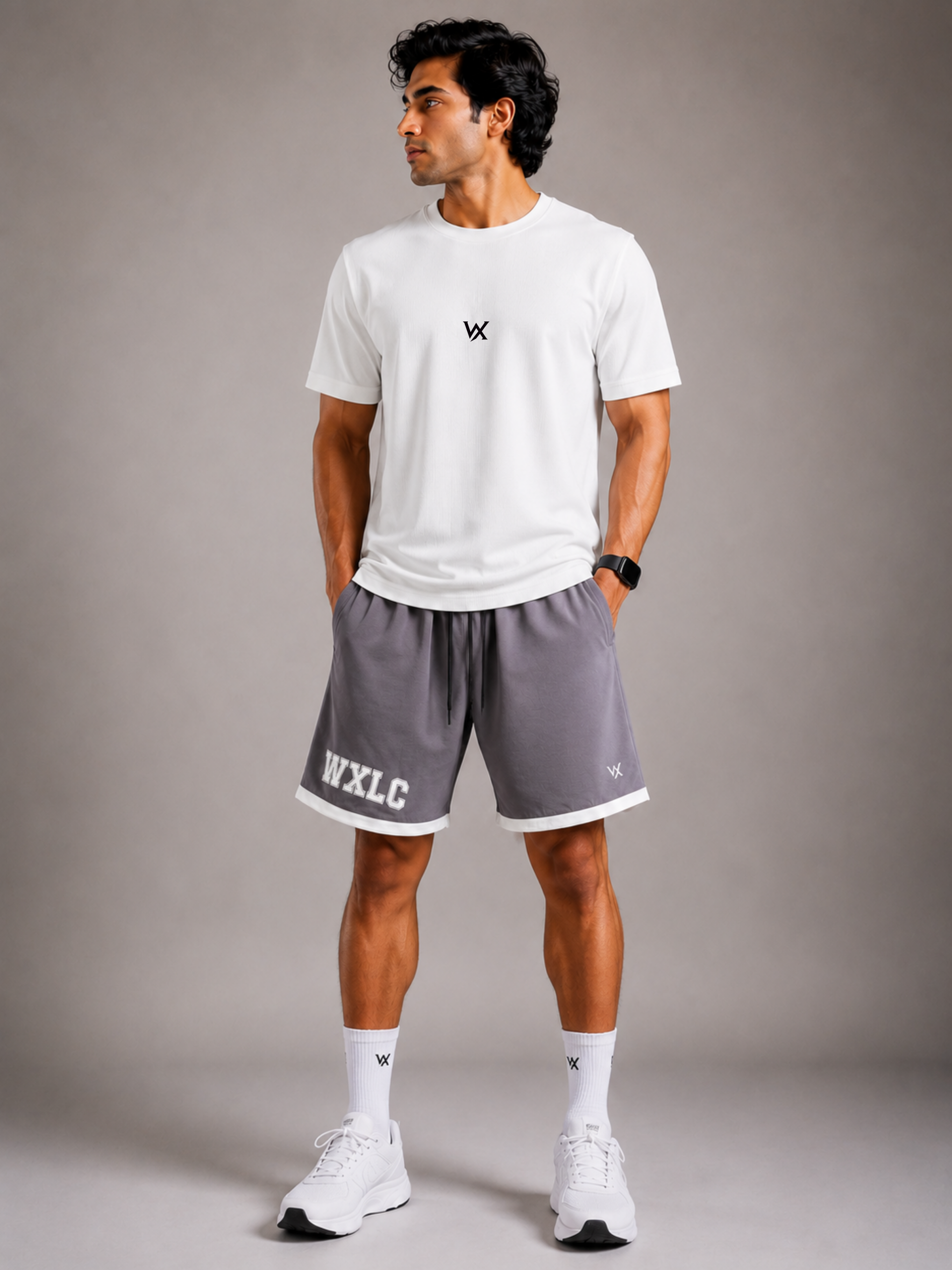 DAY-6 GYM OUTFIT FOR MENS WITH TSHIRT & VEST (SET OF 3)