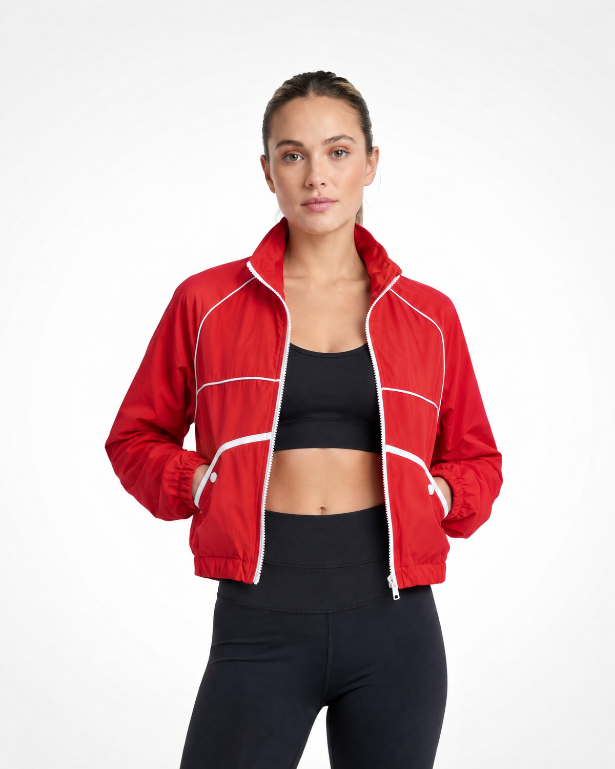 Warriorx Women's Cropped track Jacket