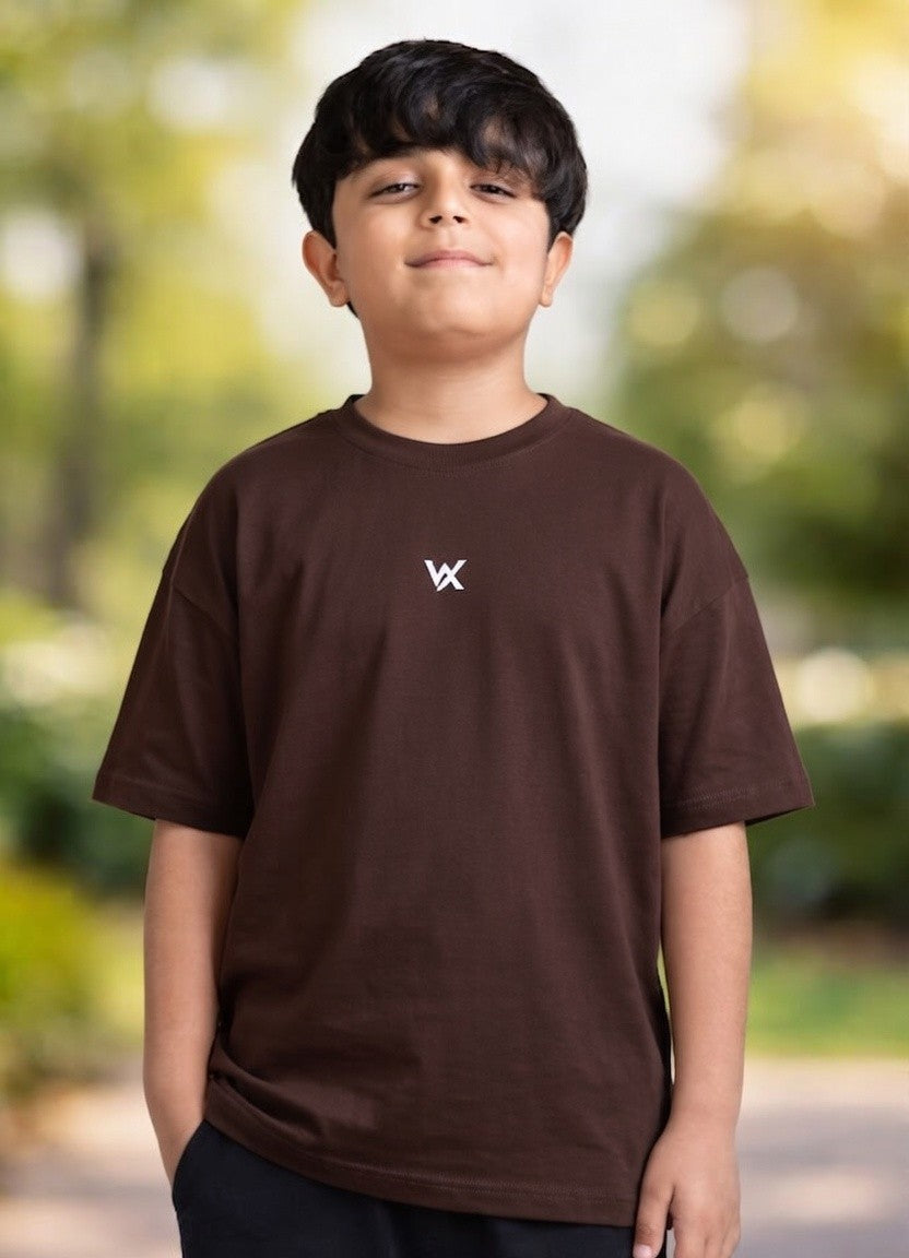 warriorx kids oversize cotton lycra tshirt