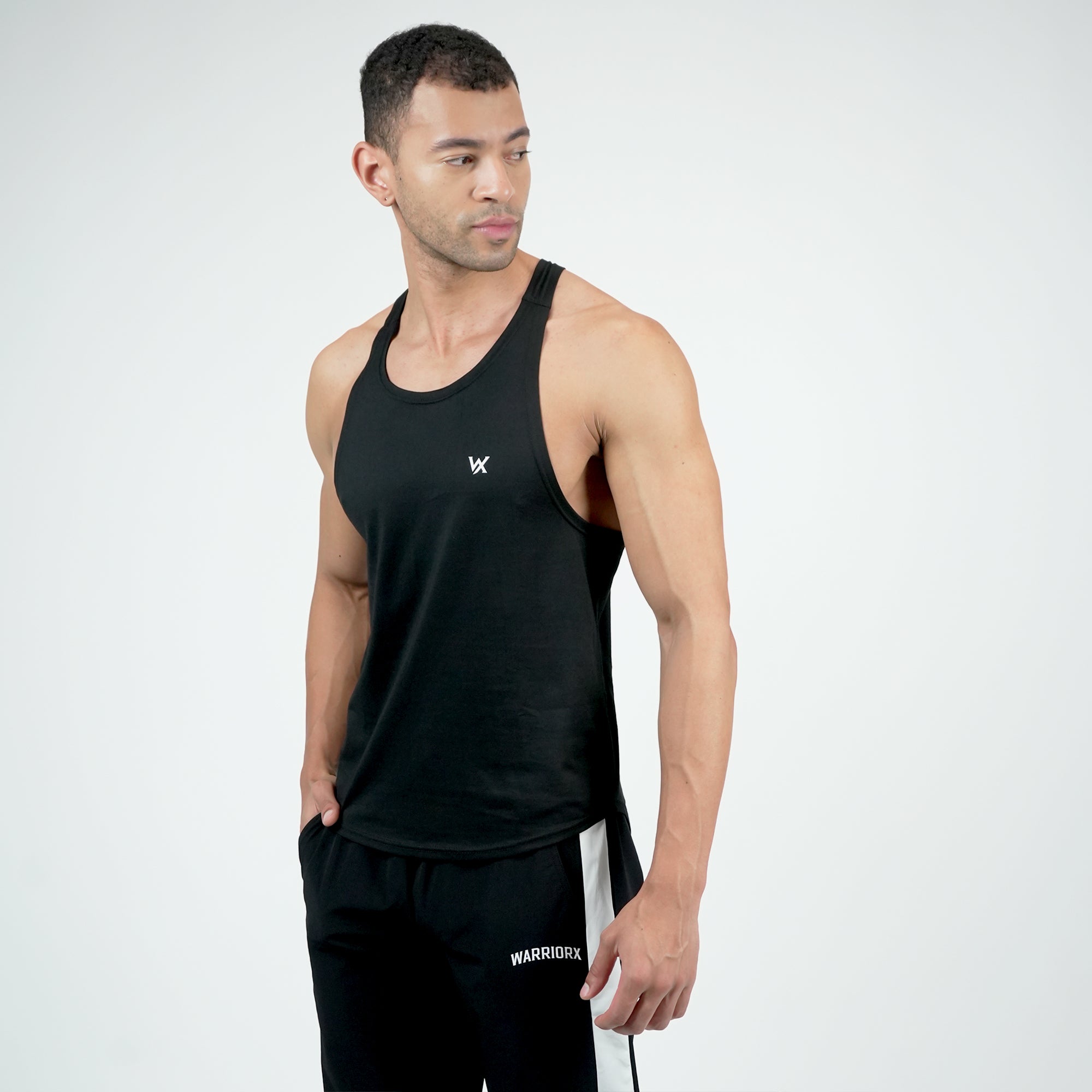 WarriorX Men’s Poly Terry Spandex Stringer