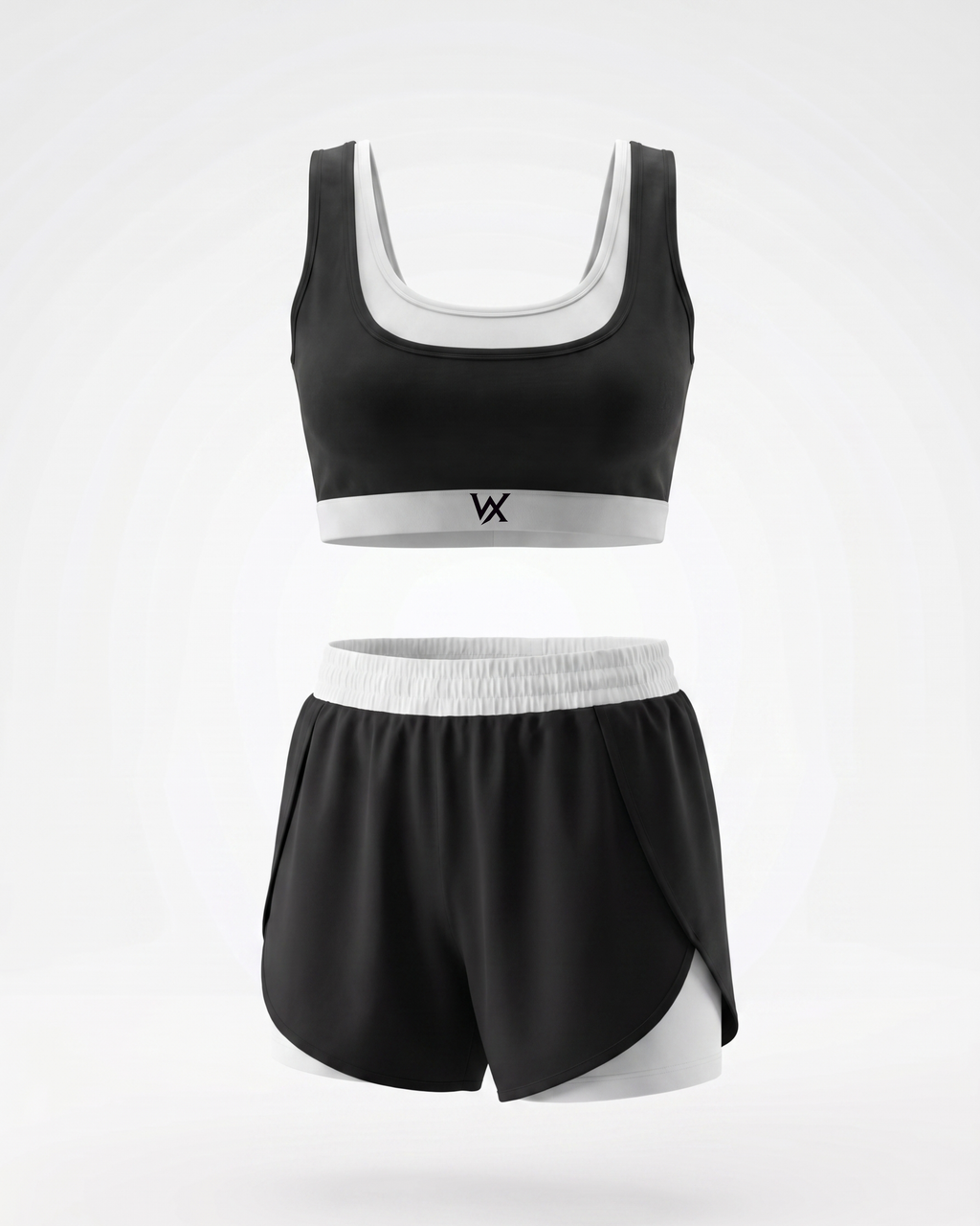 WarriorX Women's Performance Sports Bra & Training Shorts Co-Ord Set