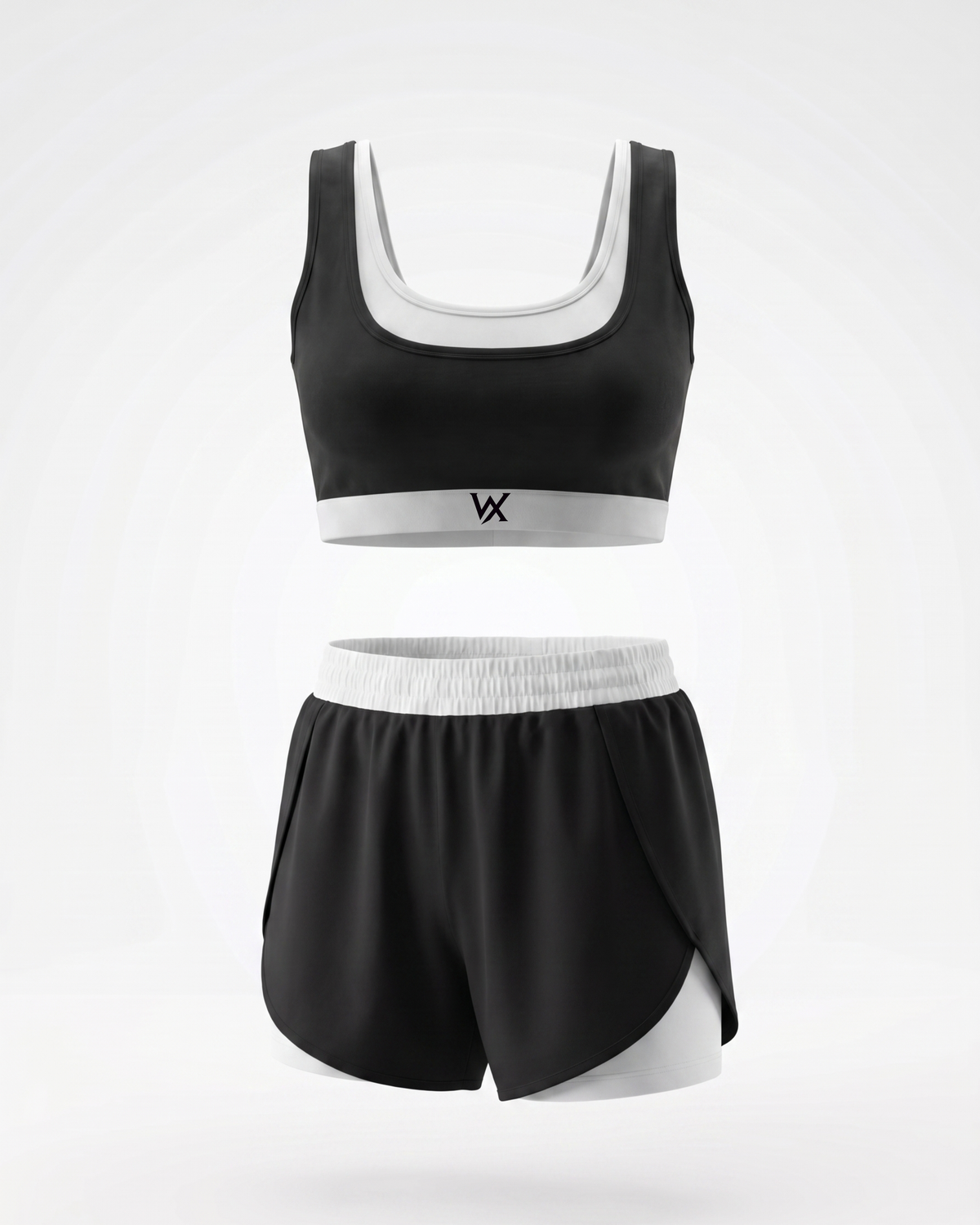WarriorX Women's Performance Sports Bra & Training Shorts Co-Ord Set