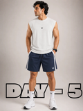 DAY-5 GYM OUTFIT FOR MENS WITH TSHIRT & VEST (SET OF 3)
