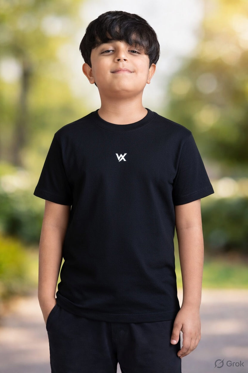 warriorx kids regular fit or relax fit cotton lycra tshirt