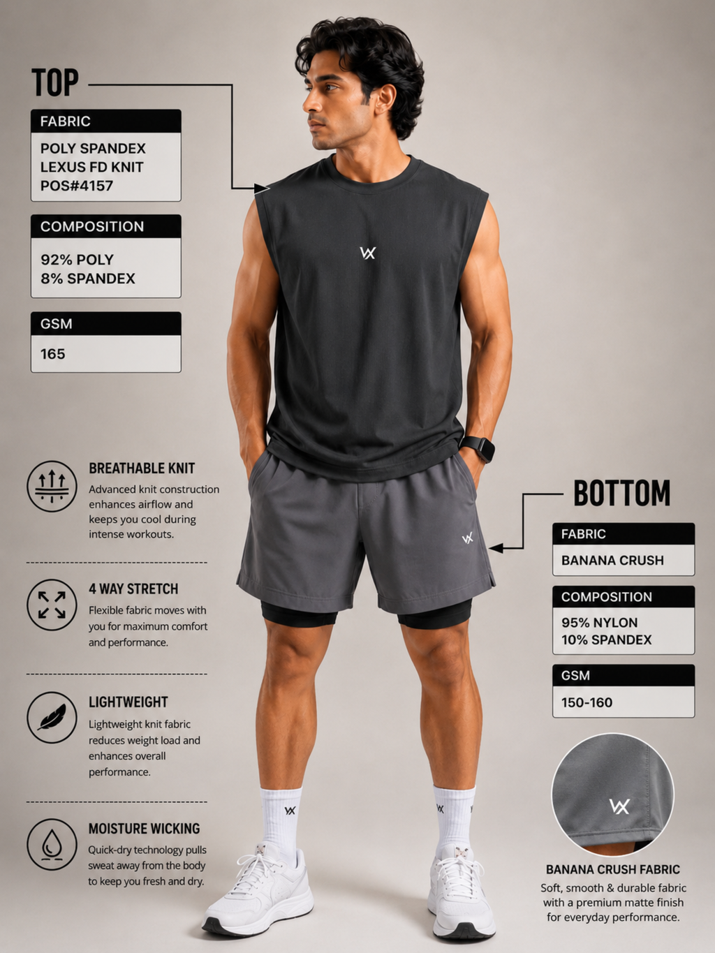 DAY-4 GYM OUTFIT FOR MENS