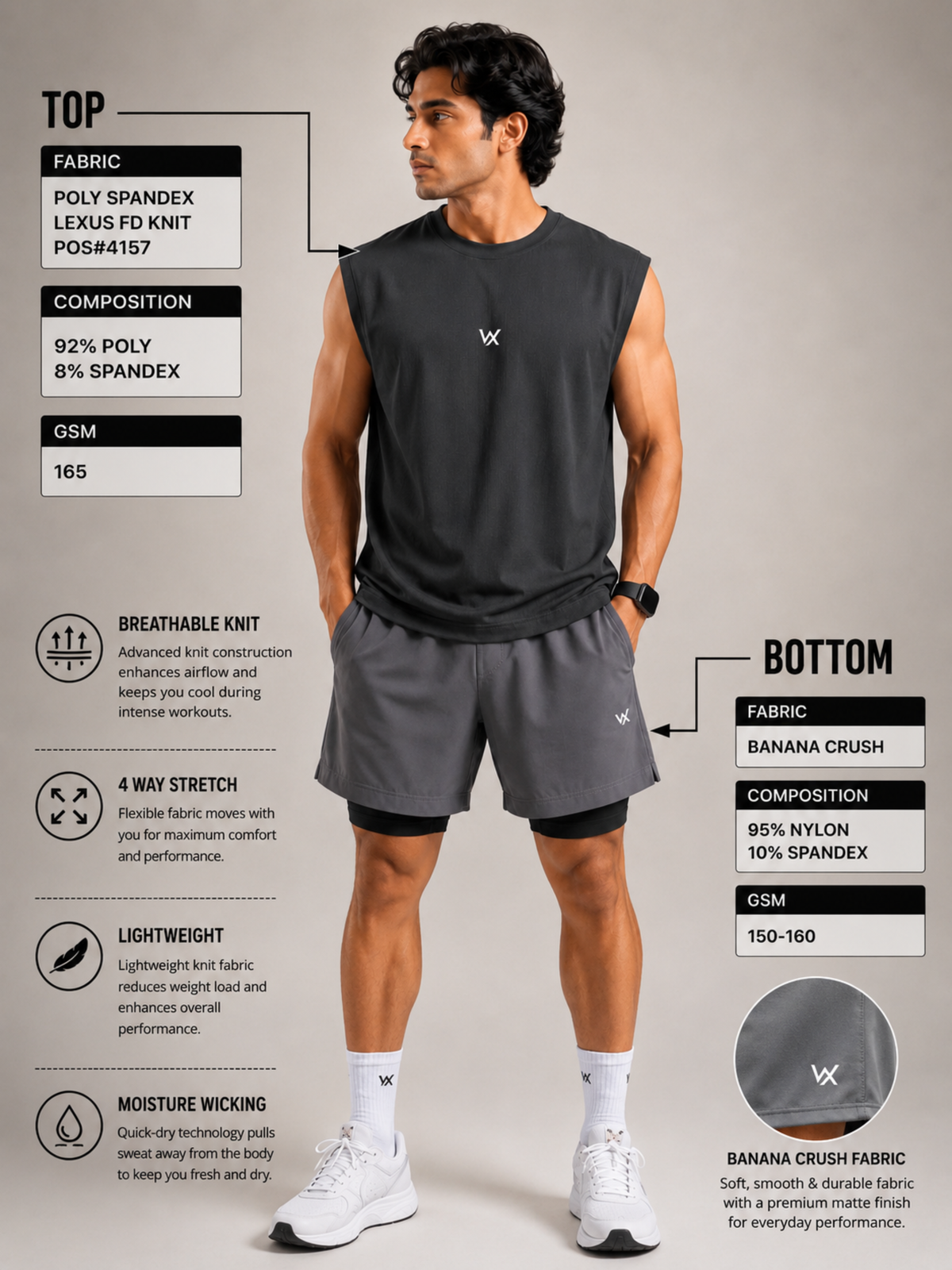 DAY-4 GYM OUTFIT FOR MENS