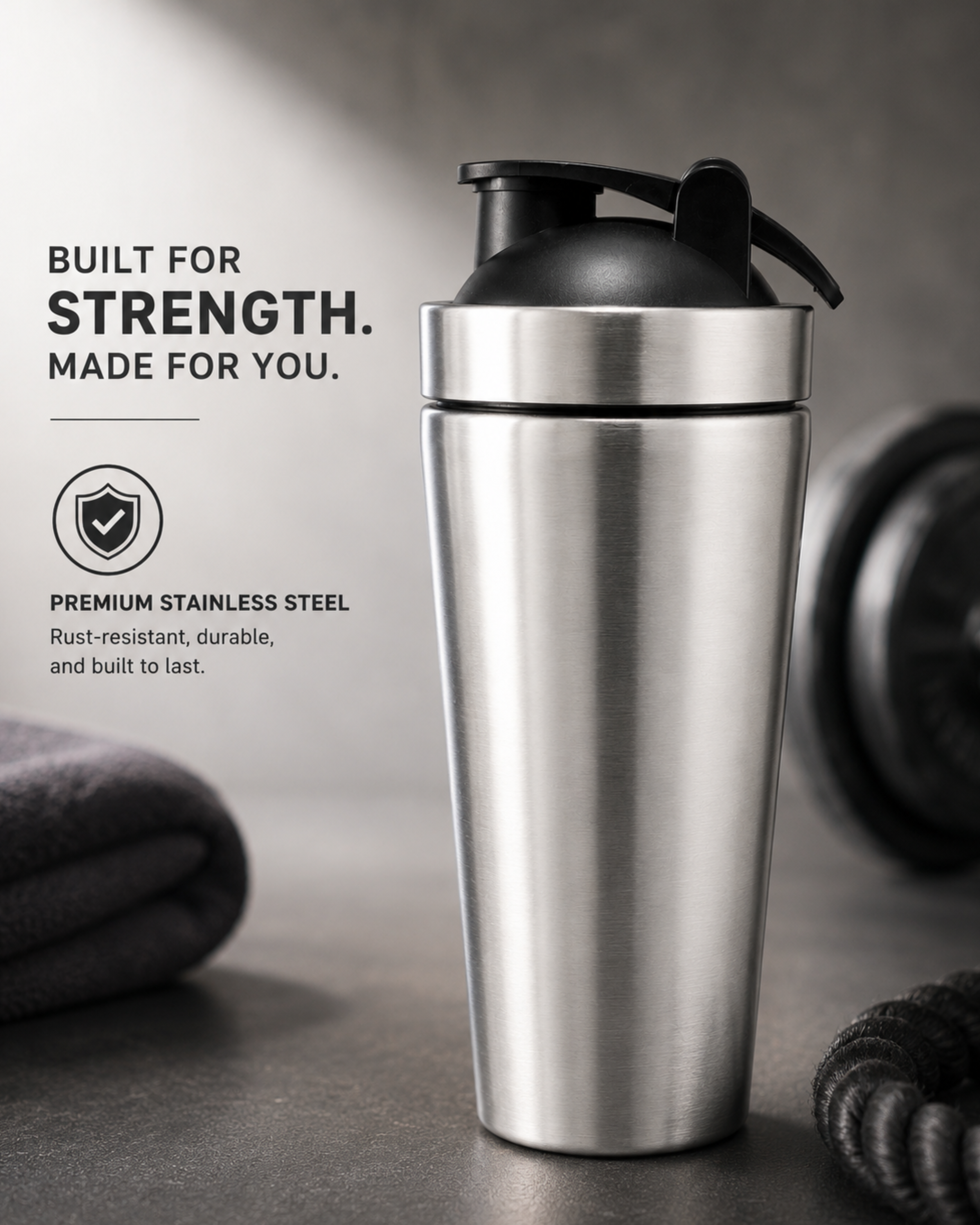 Warriorx Steel Shaker