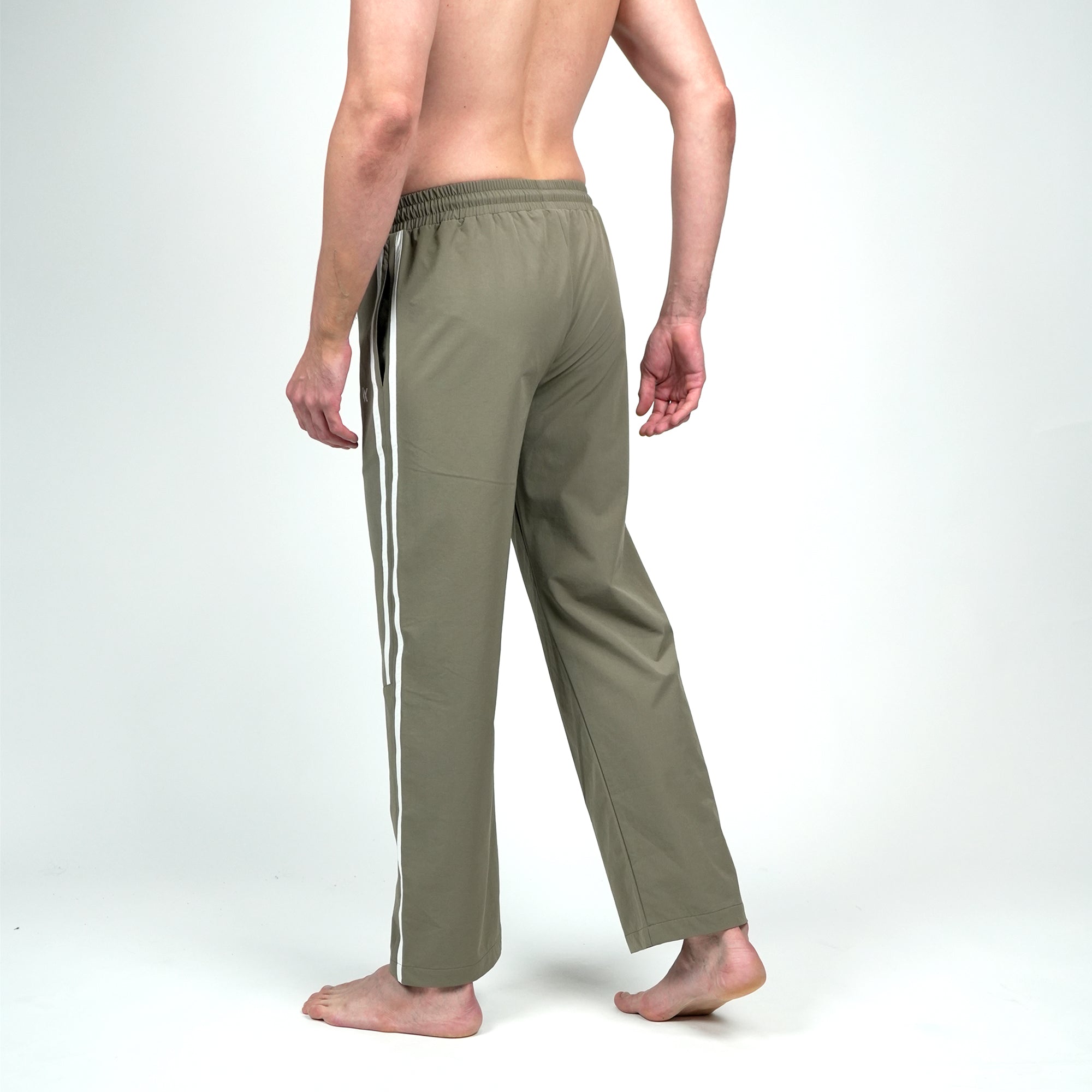 WarriorX Olive Green Track Pants with MotionCore Strip