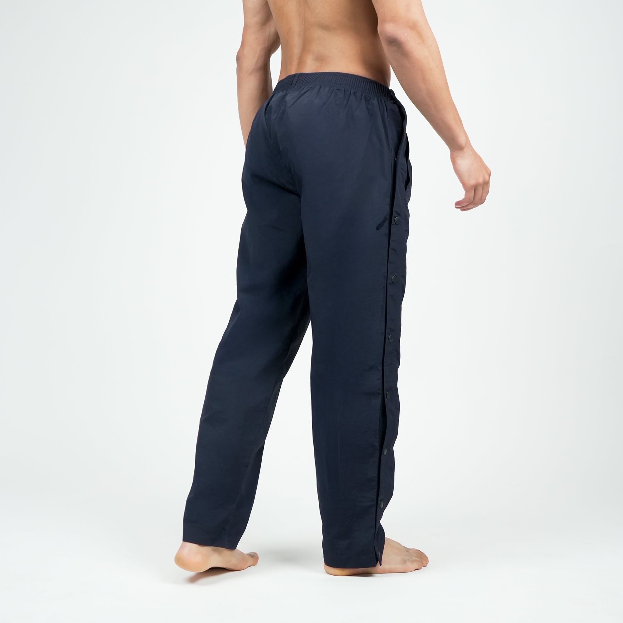 WarriorX Nylon Crush Pants With Side Snap button
