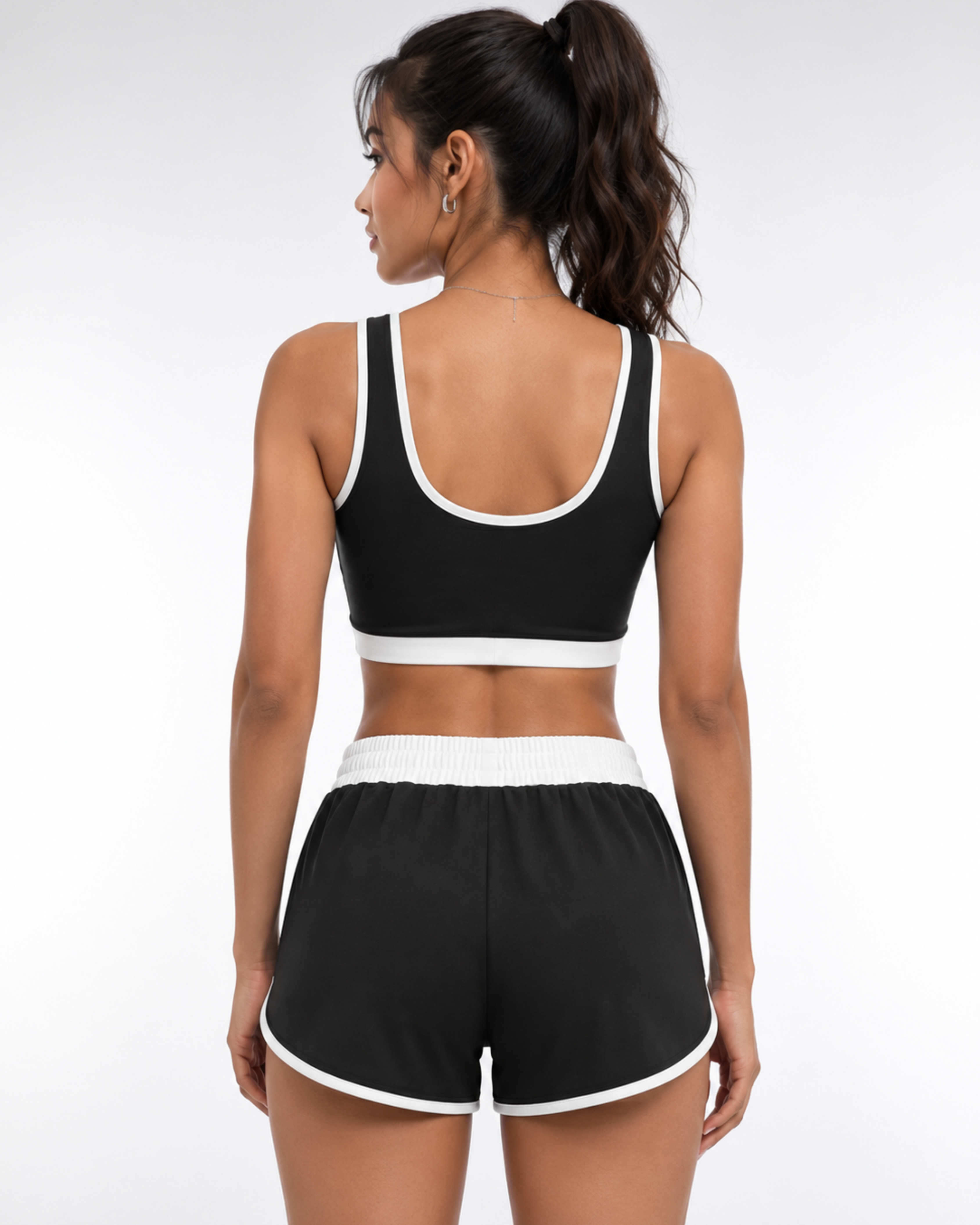 WarriorX Women's Performance Sports Bra & Training Shorts Co-Ord Set