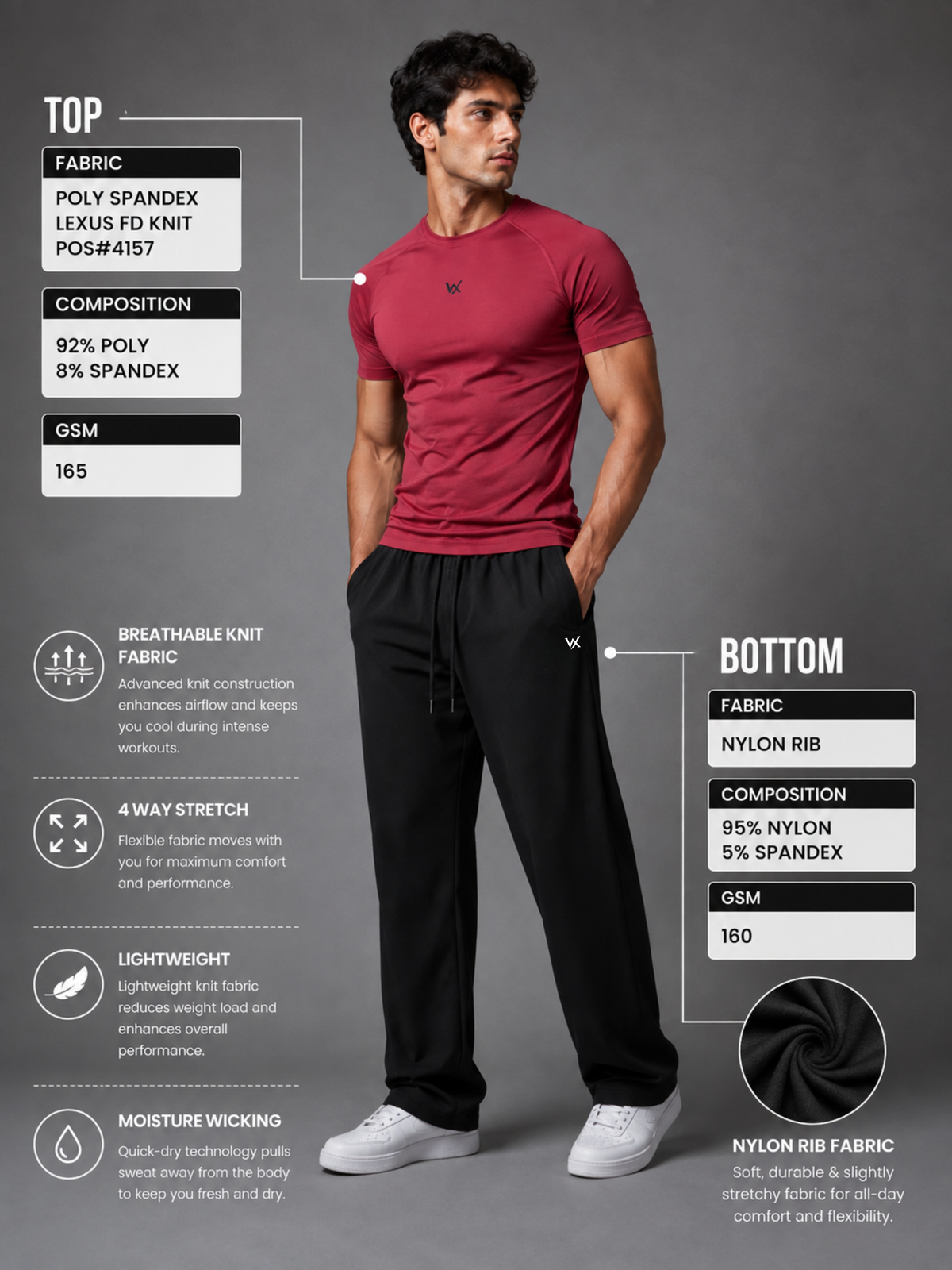 day-6 mens gym outfit