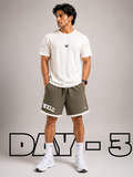DAY-3 GYM OUTFIT FOR MENS WITH TSHIRT & VEST(SET OF 3)