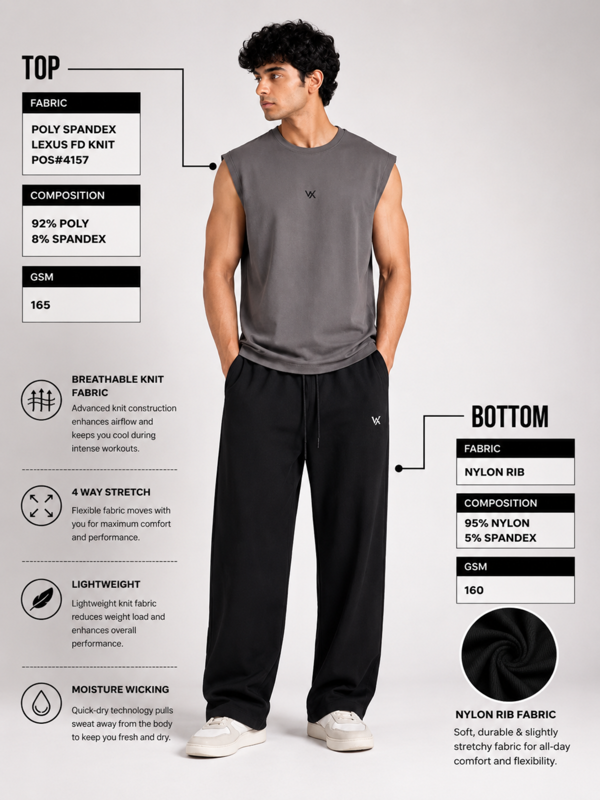 DAY-7 GYM OUTFIT FOR MENS