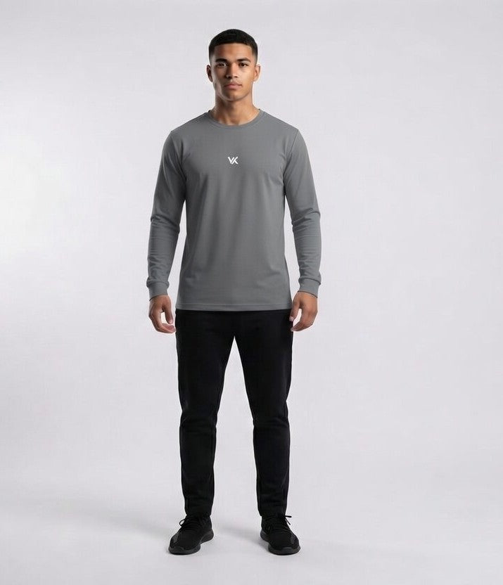 WARRIORX MENS FULL SLEEVES COTTON LYCRA T-SHIRT