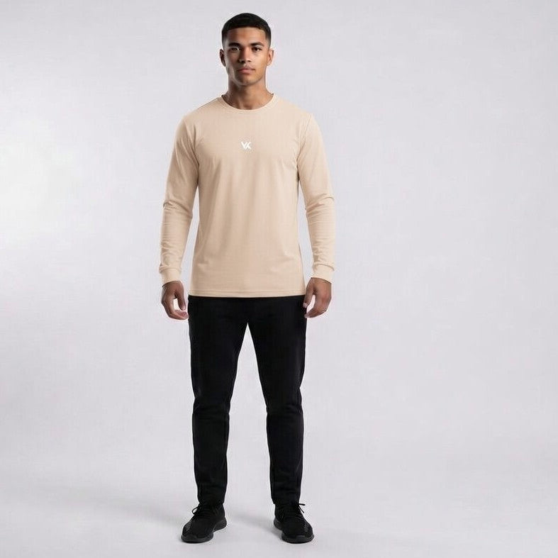 WARRIORX MENS FULL SLEEVES COTTON LYCRA T-SHIRT