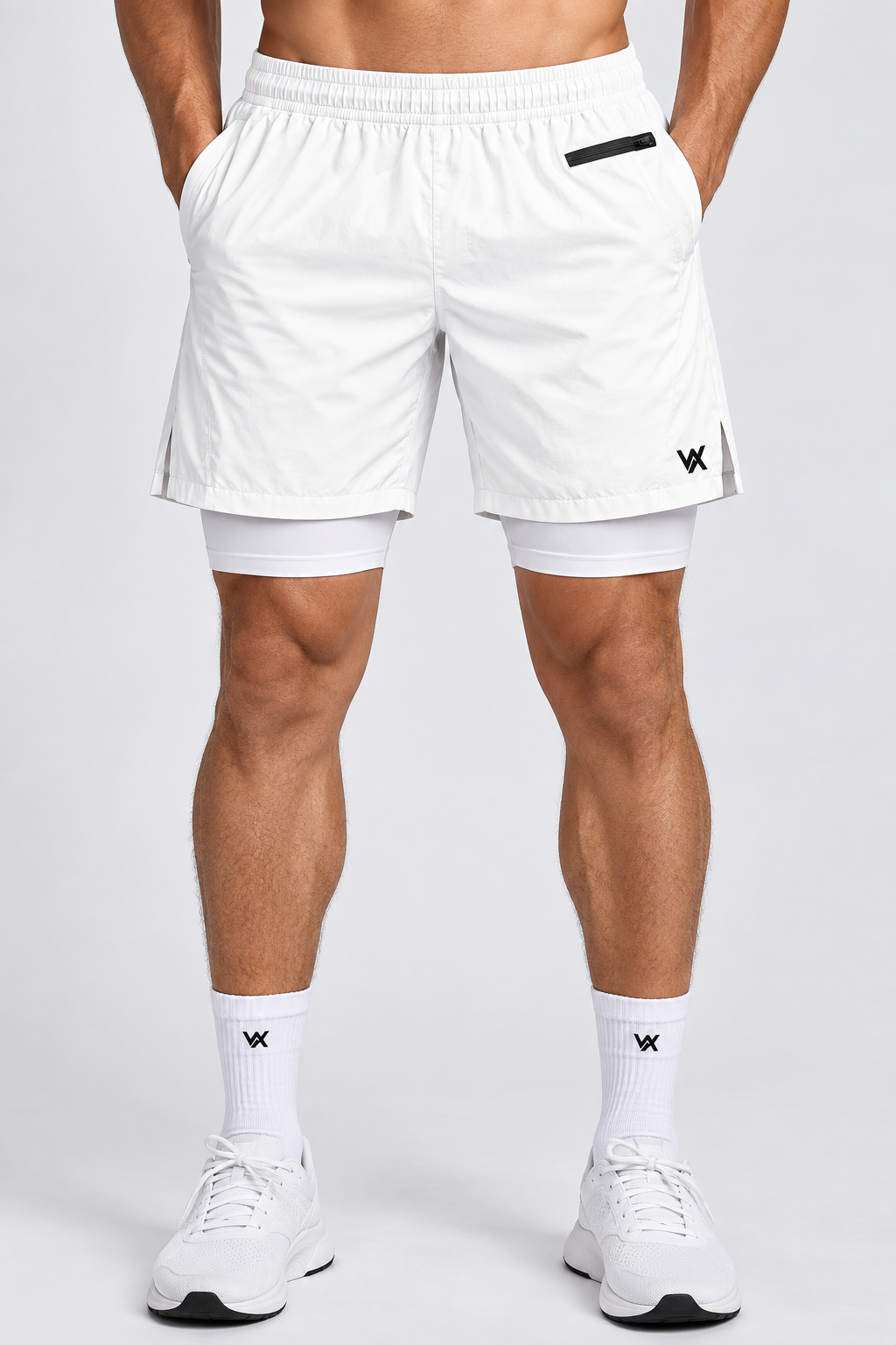 WARRIORX TRAINING SHORTS WITH INNER LINER