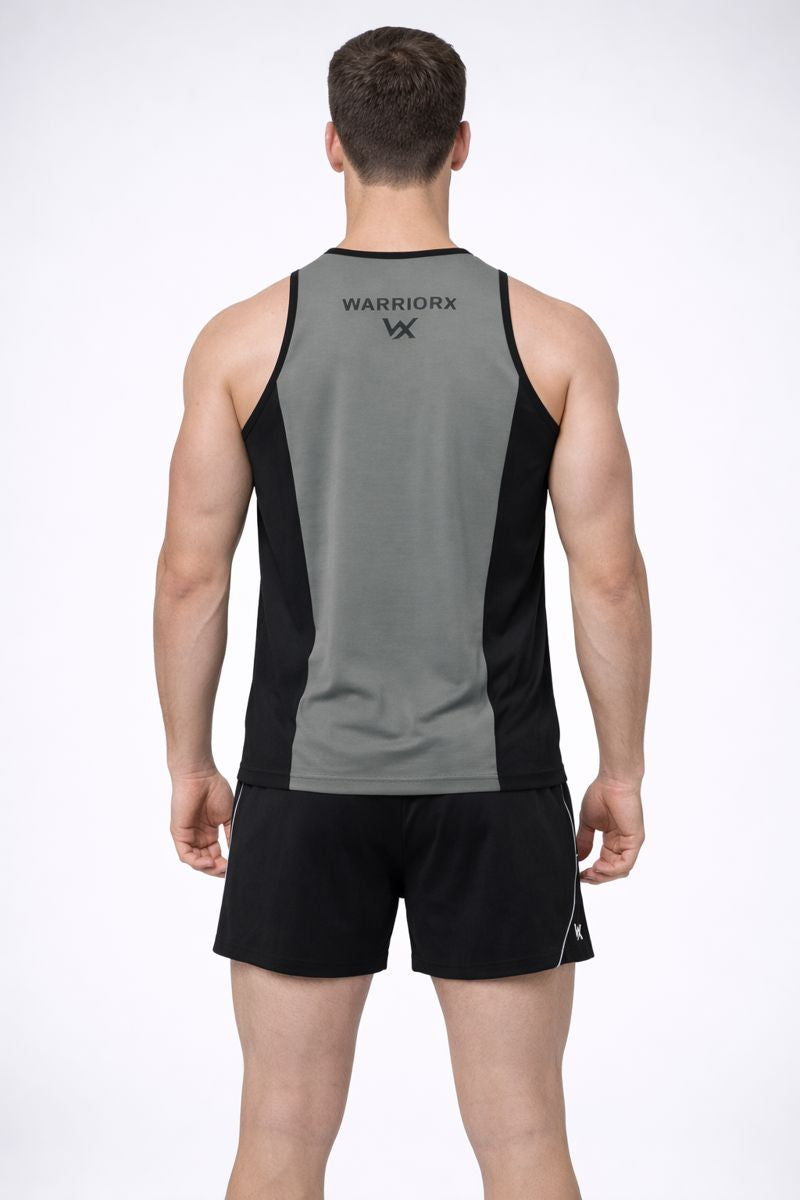 WarriorX Men’s Activewear Cotton Terry Spandex Sando