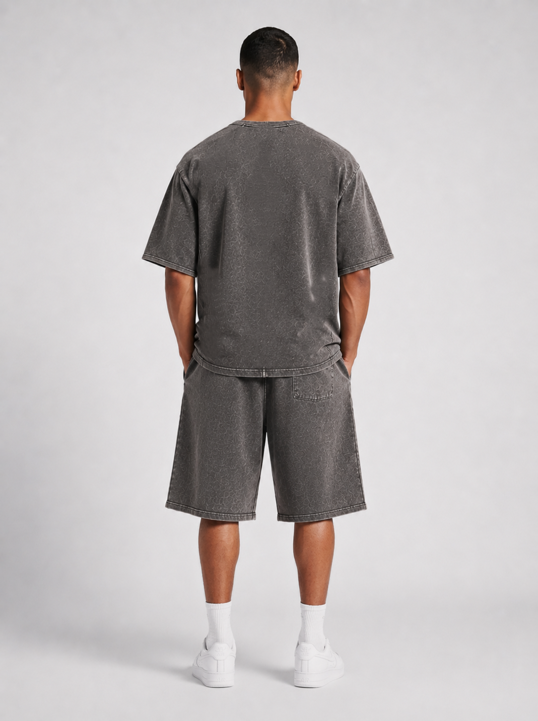 Warriorx Men's Vintage Wash Cordset with Jorts