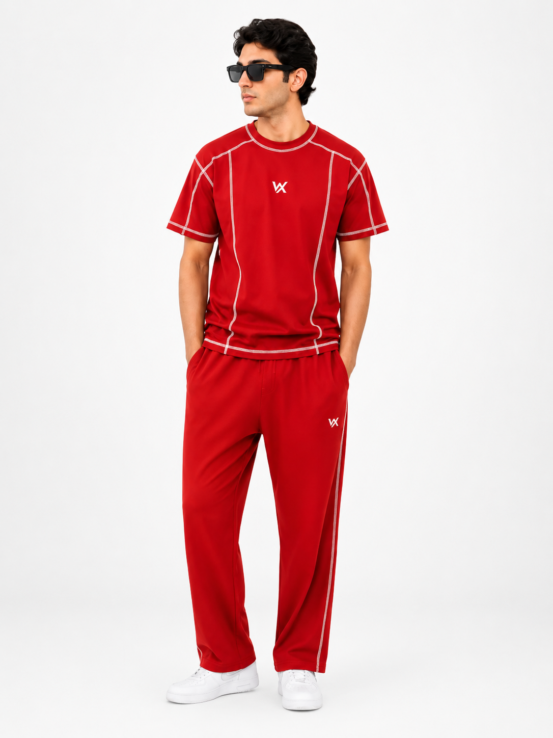 Warriorx Men's Cotton lycra fit Cordset