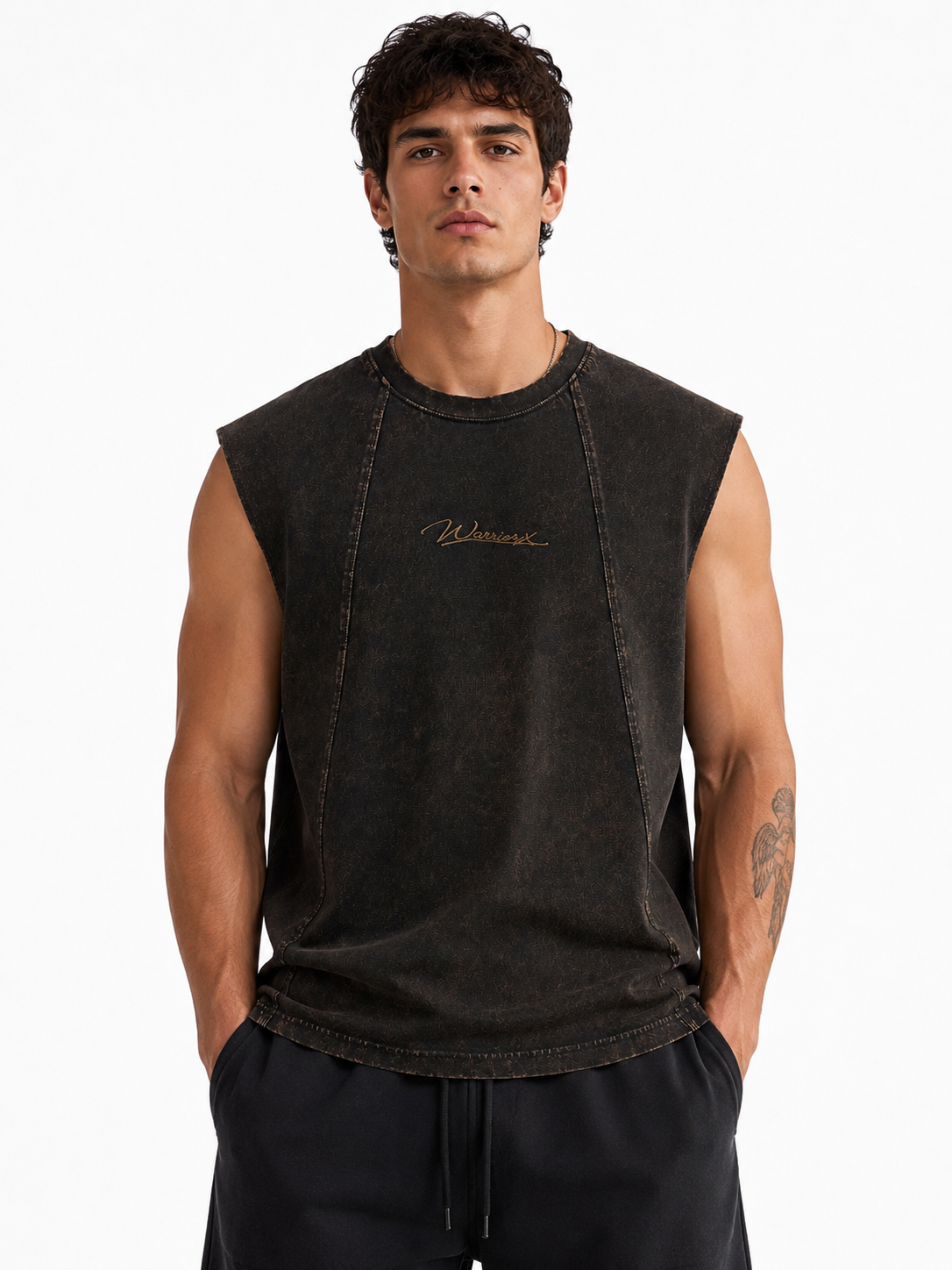Men's Vintage Wash Vest