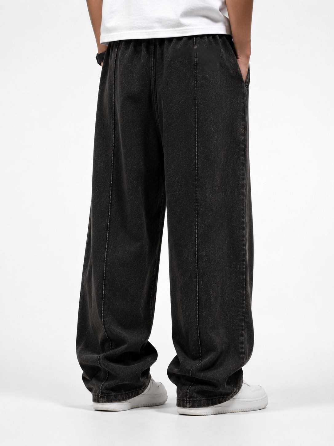 Mens Vintage wash Baggy fit lower