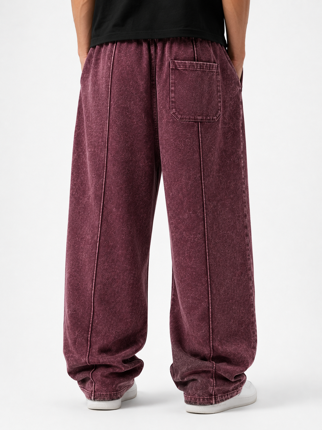 Mens Vintage wash Baggy fit lower