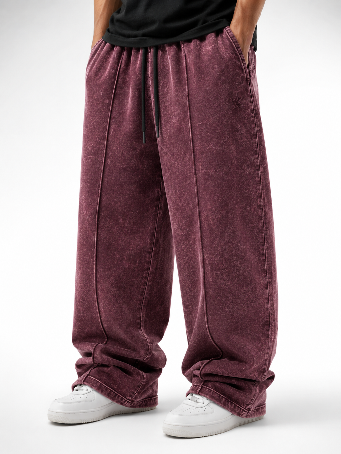Mens Vintage wash Baggy fit lower