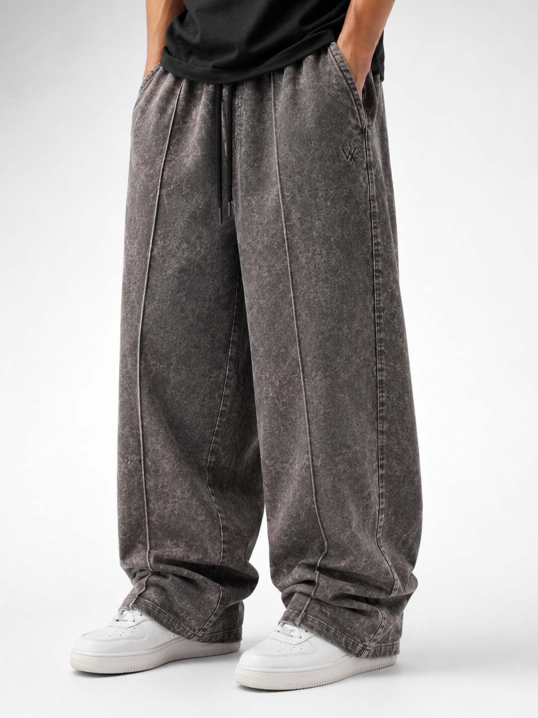 Mens Vintage wash Baggy fit lower