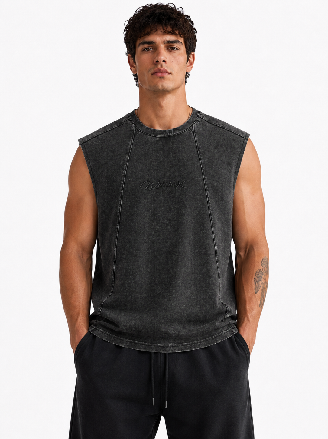 Men's Vintage Wash Vest
