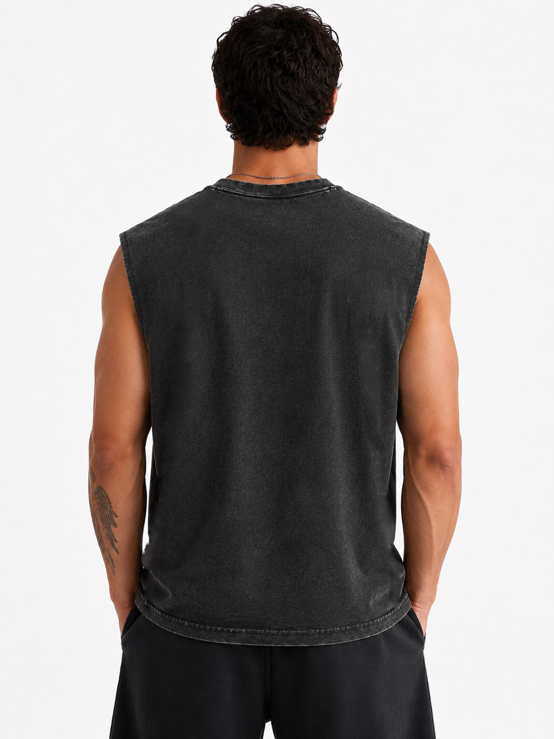 Men's Vintage Wash Vest