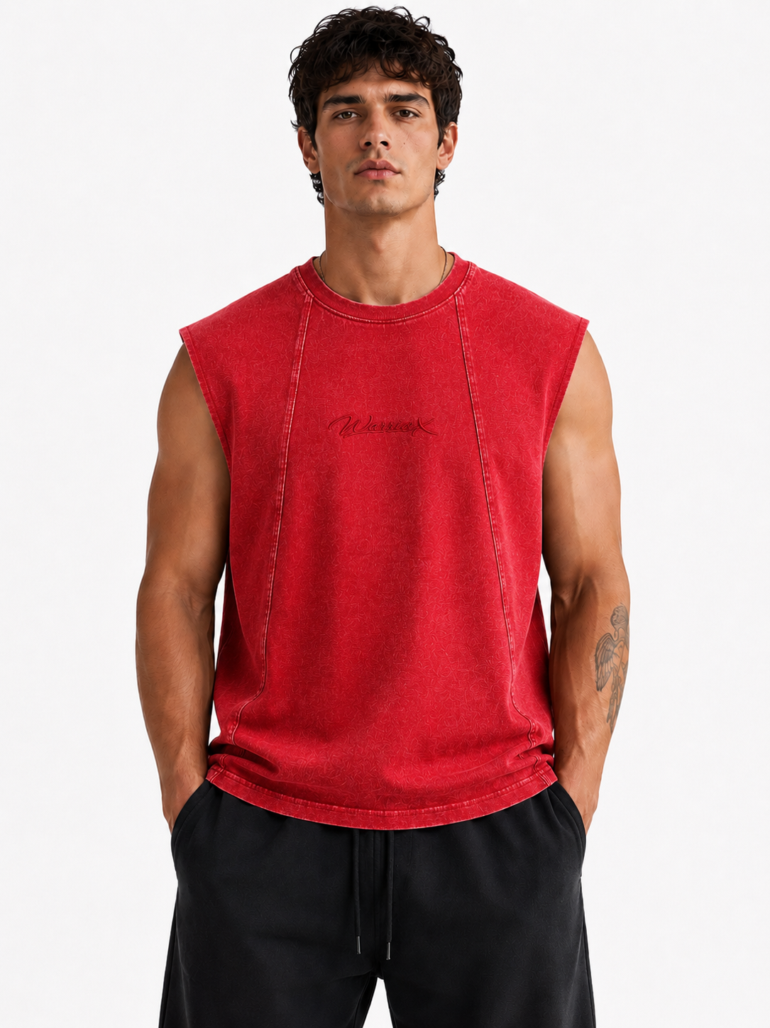 Men's Vintage Wash Vest