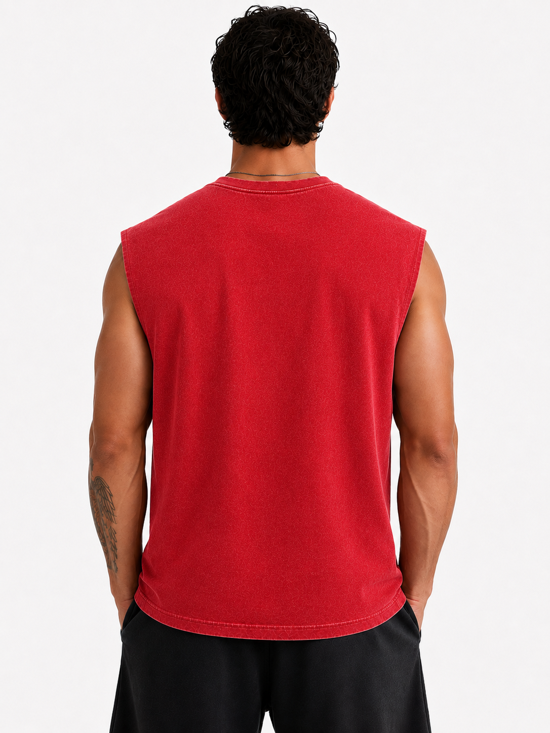 Men's Vintage Wash Vest
