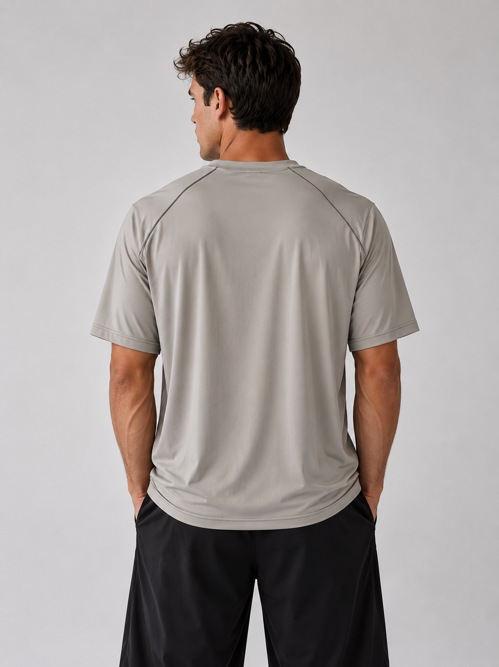 Mens Chain Stitch Baggy Fit T-shirt
