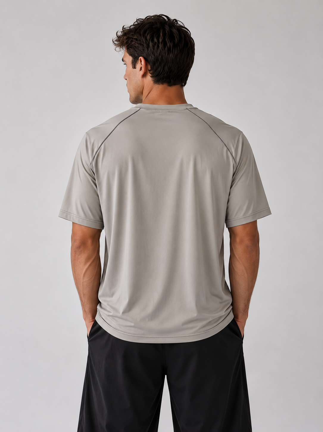 Mens Chain Stitch Baggy Fit T-shirt