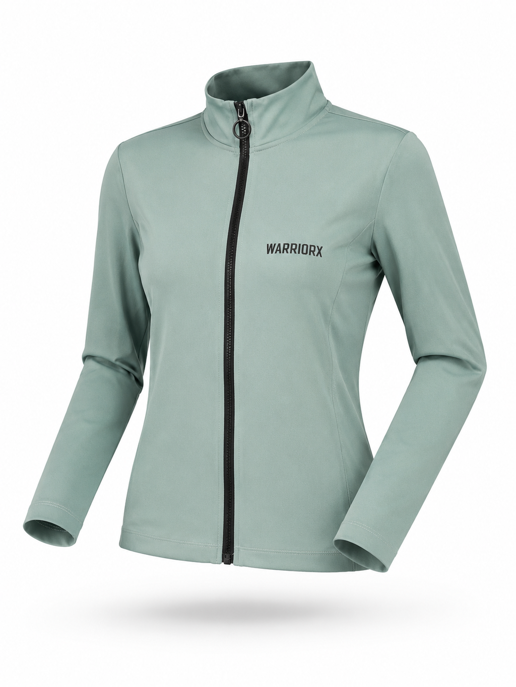 Women's Slim Fit Zip-Up Cord Set with Flared Pants