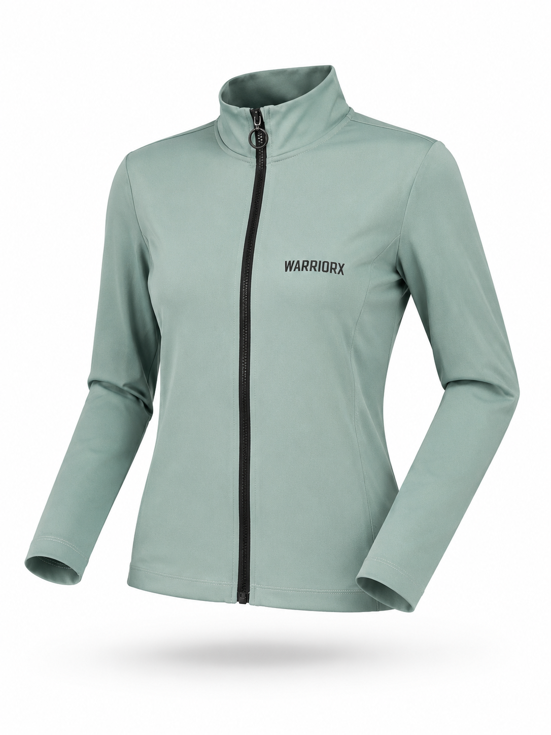 Women's Slim Fit Zip-Up Cord Set with Flared Pants